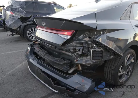 2025 Hyundai Elantra Sel Sport из США, поврежденный, VIN KMHLM4DGXSU956626